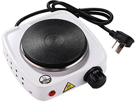 LeGDOr Mini poêle à Chauffage, Mini poêle électrique, Plaque de Cuisson électrique à Thermostat, cuisinière à thé et à café, marmite à Moka, cuisinière spéciale