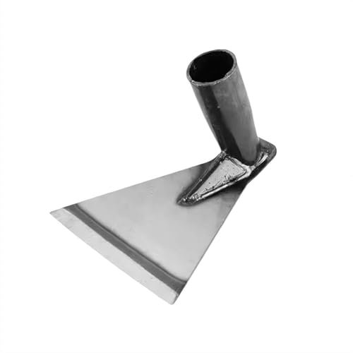 Zappa da giardino resistente, strumento di diserbo in acciaio rinforzato per argilla, scavare e piantare, strumenti agricoli ergonomici per orticoltura, frantoio per terreni duri per agricoltura