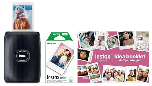 FUJIFILM Instax Mini Link 2 Smartphone Printer Bundle 2025 - Space Blue