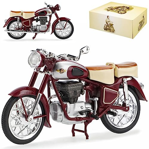 Generisch Simson AWO 425 S Rot Braun DDR Atlas Collection 1/24 Modellcarsonline Modell Motorrad