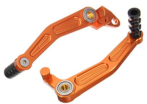 C-FUNN Paar CNC Fußbrems- und Schaltpedalhebel für KTM 125 200 390 Duke 12 13 14 15
