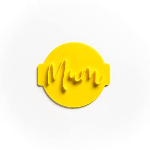 The Cookie Cutter Hub Mum Embosser No 1 /Stamp for Cupcakes Fondant Icing Clay Cake Baking Decoration