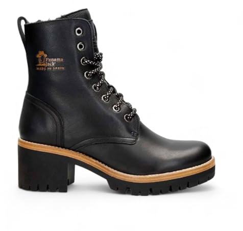 Panama Jack Botines de Cuero Padma B11 para Mujer