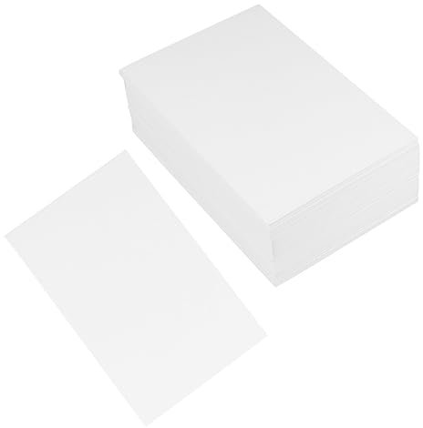 Lurrose Gestalten Sie Leere Grußkarten 200 Stück Kraftpapier-karten Zum Versenden Einfacher Postkarten Und Umschläge in Großen Mengen
