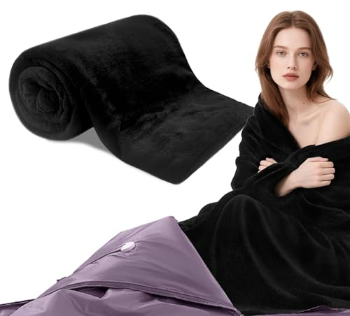 JZHLLA Serviette de sauna réutilisable pour sauna infrarouge, séchage rapide, chaude, douce et absorbante pour la maison, le spa, la salle de sport, la piscine et les accessoires de sauna portables