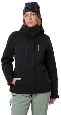 Swedemount Damen Cervinia Ski Jacket, wind- und wasserdichte Skijacke, Wassersäule: 8.000mm, Atmungsaktivität 3.000mm/m²/24h für alle Tage auf der Skipiste