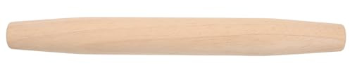 OUNONA Mattarelli da cucina: Mattarello francese - Mattarello in legno antiaderente per pasta - da cucina in stile francese da 30 cm per impasto di ravioli, crostate, torte e pasta.