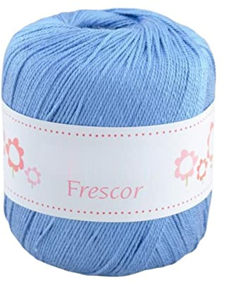 Hilo Ovillo frescor de 100% Acrílico 75G Aguja n3-4mm para DIY y Para Ganchillo, Crochet, Temporada de Primavera-Verano(Color 534 75g, aprox165 metros) PLUS HOME