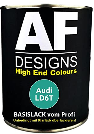 1L Autolack für Audi LD6T Electronicgrün Metallic Autolack Spritzfertig