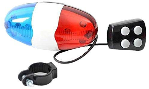 Campanello per bici Campanello per bici per adulti Bici da strada Corno per bici Corno elettronico per bicicletta Corno elettrico Campanello per sirena della polizia della bicicletta little surprise