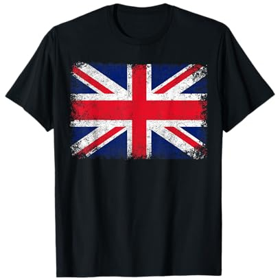 UK Flag Shirts Store UNION JACK FLAG UNITED KINGDOM GREAT BRITAIN ENGLAND T-Shirt