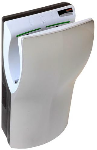 Mediclinics Asciugamani Elettrico Asciugatura Superveloce in ABS Satinato Dualflow M14Acs