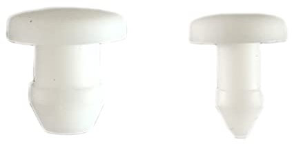 Rubber Seal Hole Plugs,Dust plug,Closing Plug,5pcs Rubber Caps Conical Plug Cover Snap-on Gasket Blanking End Caps Seal Stopper 9mm White (Color : 6mm) (Color : 7mm) (Color : 4mm)