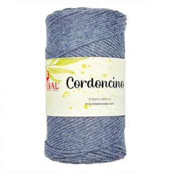 Cordoncino Mondial Cotone Rigenerato 100% (Denim - 721)