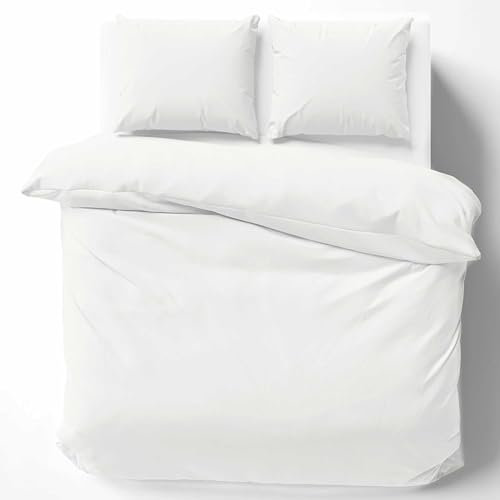 Cotton Castle Bettwäsche Bettgarnitur Bettbezug 100% Baumwolle 135x200 155x220 200x200 200x220