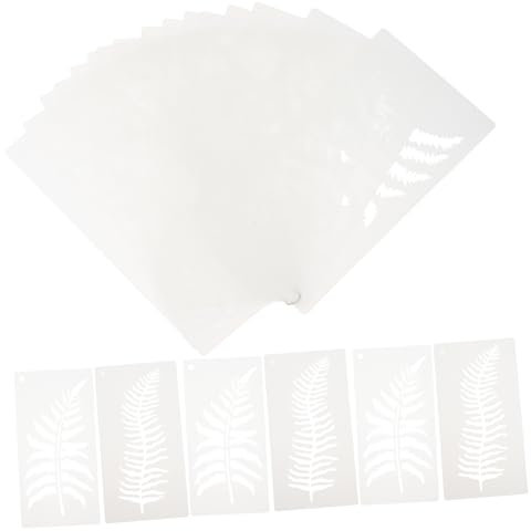 KONTONTY Pflanzenschablonen Für Jungen Und Mädchen 16 Blatt Blattschablonen Hohlvorlagen Für Wandkunst