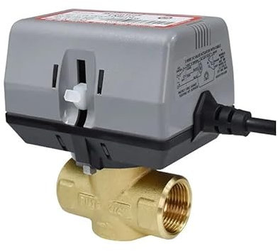 1/2'' 3/4'' 1'' 2 Way Brass Motorized Shut-Off Valve AC220V with VC6013 Fan Coil Globe Valve ICXLPMC(3/4)