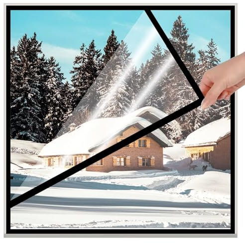 Isolierfolie DäMmfolie – Thermofolie FüR Fenster, 125x165cm Auto, Camping Oder Pool – Perfekt Als WäRmedäMmung, KäLteschutz Schwarz