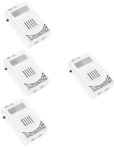 TINEASUR 4 Pièces Amplificateur De Sonnerie De Téléphone À Domicile Répondeur Téléphonique Amplificateur De Sonnerie Amplificateur De Sonnerie De Téléphone Amélioré Amplificateur De