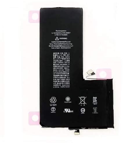 GDDGFVKV 616-00651 Batterie pour ordinateur portable 3,79 V 3969 mAh 15,04 Wh Compatible avec iPhone 11 PRO MAX A2218 A2161 A2220