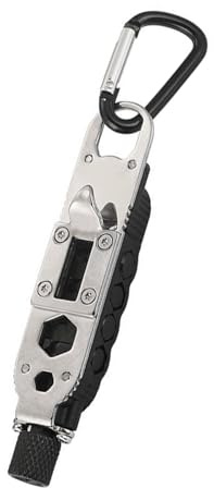 Llavero Multitool Alicates Destornillador de Bolsillo Multiherramienta Pequeña Multiherramienta Herramienta de Bolsillo para Pesca Camping Regalo del Día del Padre
