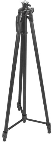 Treppiede per sondaggio in alluminio, 300 cm in alluminio pesante con stabilizzatori a 360°, treppiede regolabile per la costruzione, specchio laser e allineamento preciso