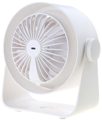 Ventilateur de bureau 3600 mAh à chargement USB à suspendre sur ventilateur mural