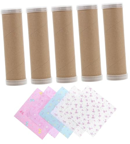 Gatuida 5sätze Bastelset Kaleidoskop Selbstgemacht Mit Bedrucktem Papier Kreatives Bastelmaterial Für Junge Mädchen Im Kindergarten Und Zuhause Zum Basteln