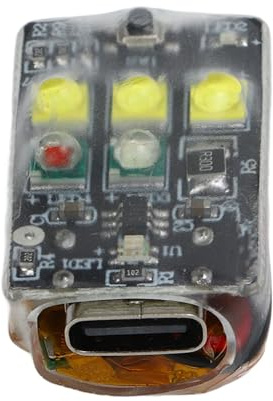 Naroote Drone Strobe Light Ultra Bright White Red Green Flashing Warning Light for Mini 3PRO Series Spark 3/4 FIMI X8SE Mini 1.1x0.6x0.4in