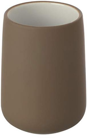 Mod Portaspazzolino in Ceramica da Bagno Linea Sidney Arredo Bagno (Tortora)