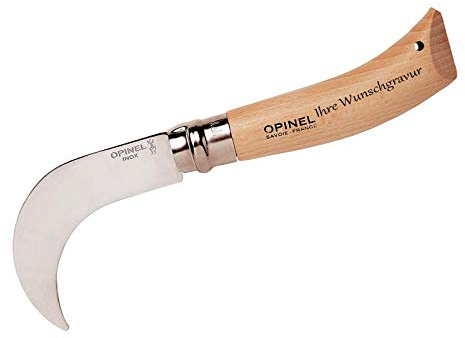 OPINEL Gärtnermesser, Buchenholzgriff