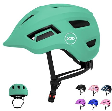 XJD Fahrradhelm Kinder, Kinderhelm für 2-8 Jahre Mädchen und Jungen, Skaterhelm Baby Verstellbar, Helm Fahrrad Kleinkind für Roller Scooter, Sporthelm (Grün, S)