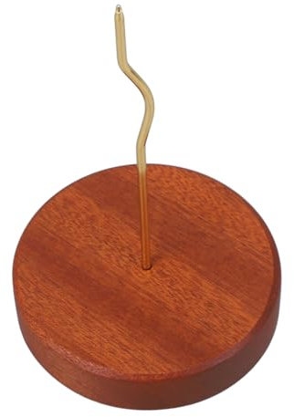 NUOBESTY Quittungshalter Spike Holz Memohalter Für Belegaufbewahrung Rechnungsorganizer Für Schreibtisch Ticketspieß Zur Dokumentenorganisation