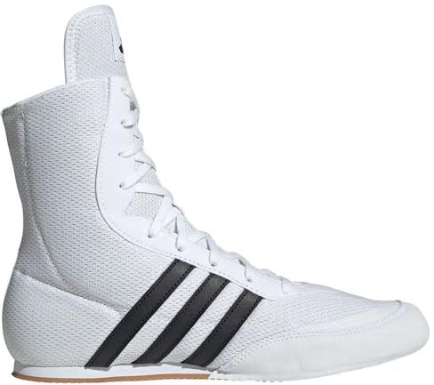 adidas Hog 2 Unisex Adults' Trainers, White/Korean Black/White (JQ9162), 28.0 cm