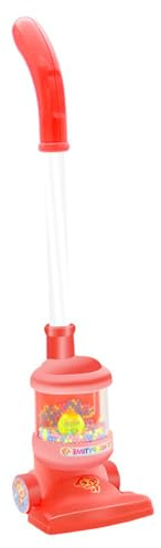 Giocattolo per Aspirapolvere per Bambini, Giocattolo Aspirapolvere Artificiale, Stimolazione Familiare Realistica Finta Aspirapolvere Giocattoli per la Pulizia per Bambini, (Arancia)