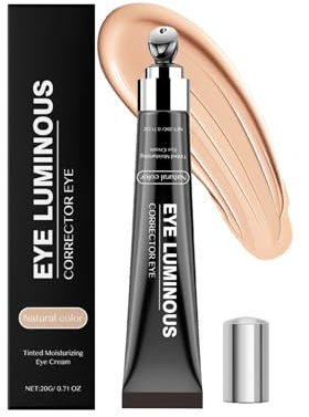 Luminous Eye Corrector SPF 41,Under Eye Treatment Concealer, Moisturizing Dark Circle Treatment, Anti-Aging Tinted Eye Cream with Natural Color, 0.71 oz