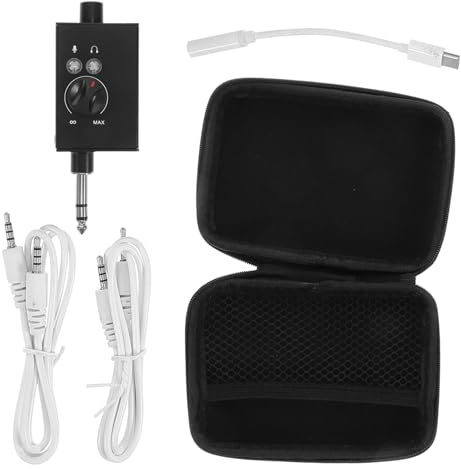 SUPVOX Mezclador De Tarjeta De Sonido Para Transmisión y Podcasting Con Modulador De Voz Equipo De Podcasting Para Computadora y Teléfono