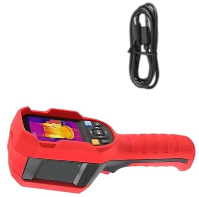 256x192 IR ad alta risoluzione termocamera -20℃-550℃ Handheld Infrareds Imager 25Hz Frequenza di aggiornamento Telecamere Infrarossi Imaging