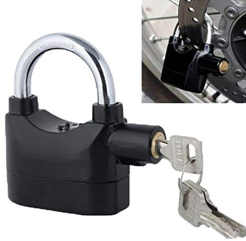 Xample® Alarmed Heavy Duty Weatherproof Short Shackle Padlock