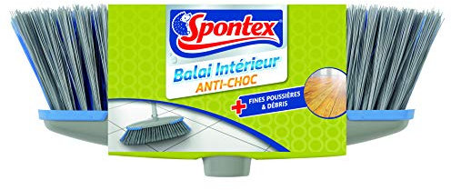 SPONTEX - 1 inner mop head – Compatible with all Spontex handles – Dual action fibres – Shock absorbing edges