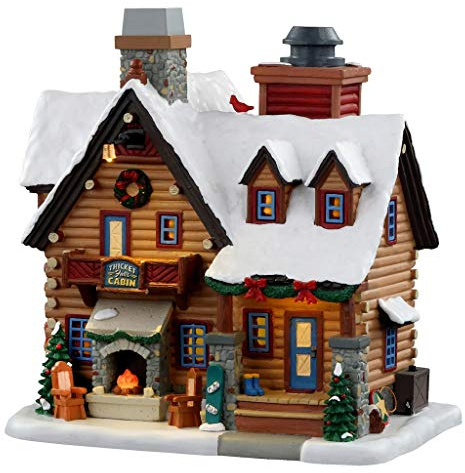 Lemax Cascada de Pueblo navideño con LED y Humo de poliresina