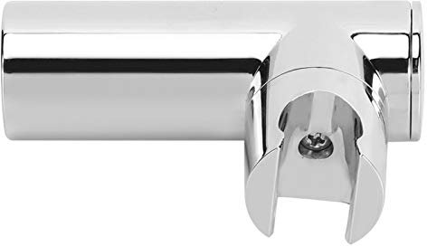 Telituny Support Pommeau de Douche au chrome, 30 à 50 mm Support de pommeau de douche à main rotatif, réglable support douchette, pour la maison, l'hôtel, les bains publics, la salle de bain