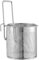 Luxshiny Colino per Pasta in Acciaio Inox, per Scolare Spaghetti Gnocchi con Manico, 17x10x10cm, Insert per Pentola, Fornitura da Cucina