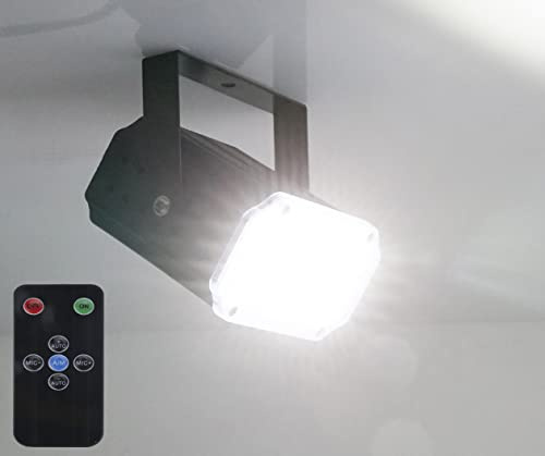 Latta Alvor Strobe Light,Stage Light Flash 36 LED Strobe Lights,Ultra Bright Wedding DJ Lights Disco Lighting KTV Bars Lights,with Sound Activated and Speed Control for Party (White)