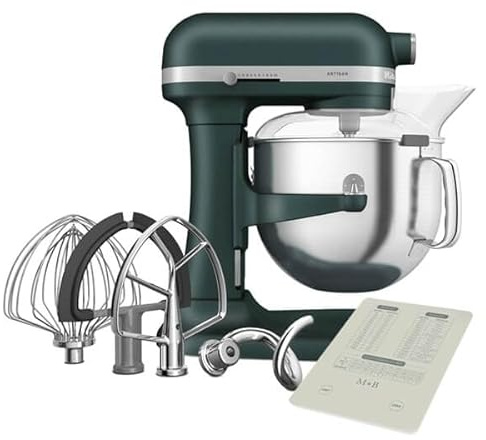 KitchenAid 6.6L Bowl Lift Artisan Mixer Pebbled Palm (5KSM70SHXBPP)