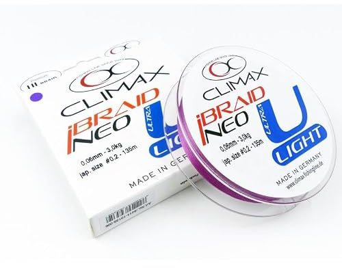 Climax iBraid NEO U-Light fluo-purple SB 135m 0,12mm