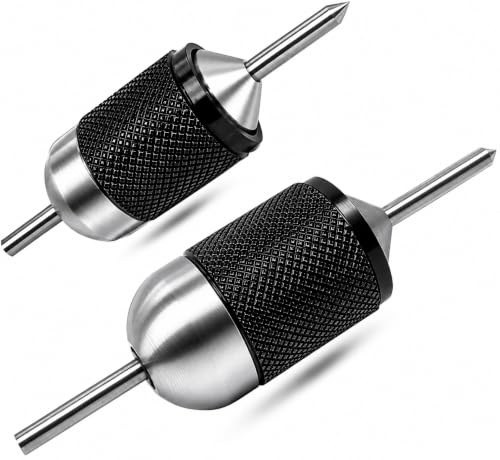 MachEl Universal Transfer Center Aligner with Punch-Hardened Pins (Set of 2, Range 1/4 to 1)