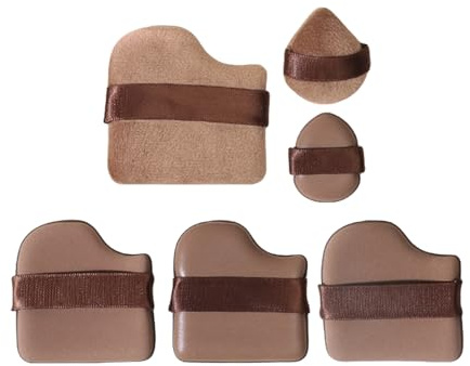 Spugna per trucco in polvere, riutilizzabile, 1 set di strumenti di bellezza morbidi per casa, fondotinta, viaggi, contouring, ragazze e donne