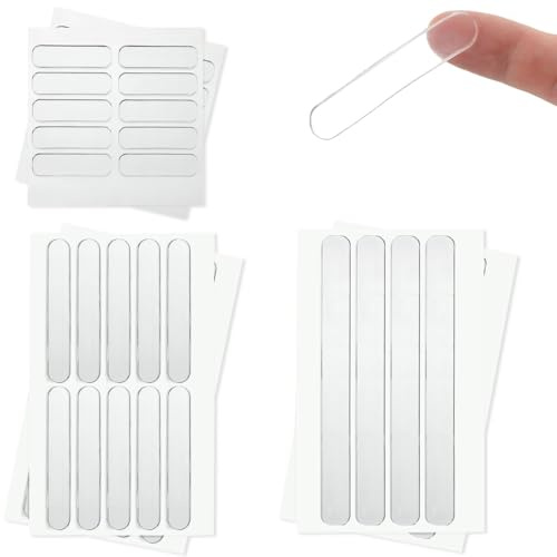 JEYORZY 44 pcs Chocs de Meubles, Tampons de Protection Transparents, Pare-Chocs de Porte d'armoire en Silicone Transparent, Pare-Chocs en Caoutchouc, Bandes de Pare-Chocs adhésives pour Meubles
