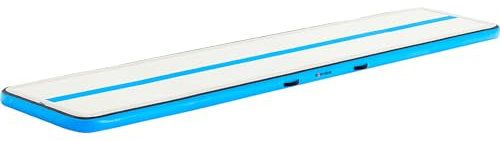 Sport-Thieme AirFloor by AirTrack Factory | Aufblasbare Tumblingmatte für Training & Turnen | Verschiedene Längen & Breiten | Blau | Robust, Platzsparend, Erweiterbar